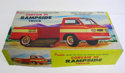 chevy corvair plastic model kit